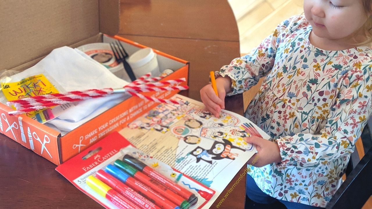 We Craft Box Review A Themed Craft Subscription Box for Kids the